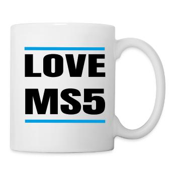 Mein Schiff 5 Liebe Shirt - Tasse - Weiß - Rechts