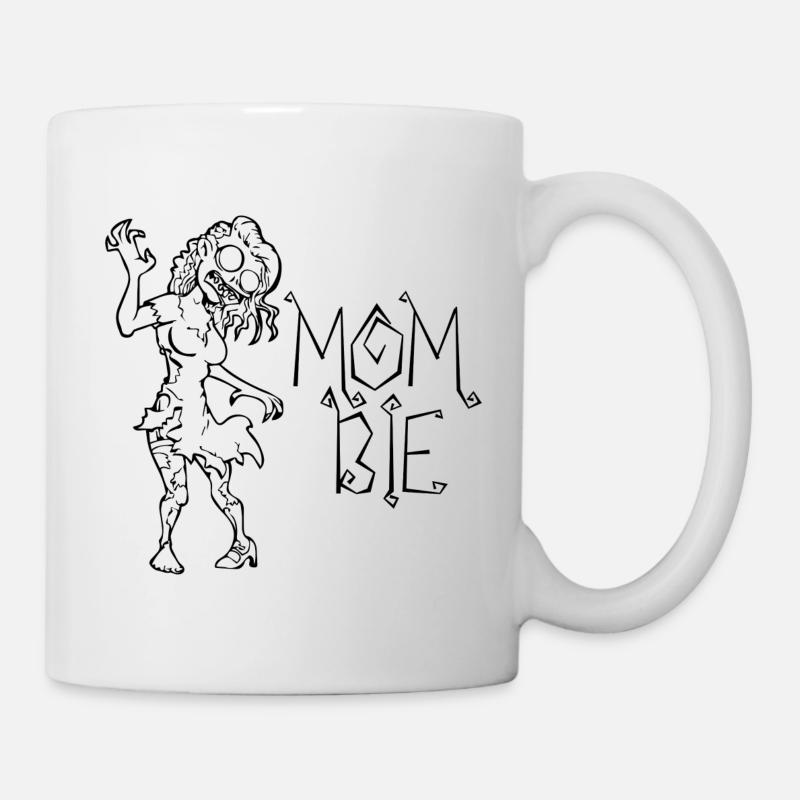 Mombie - Tasse - Weiß