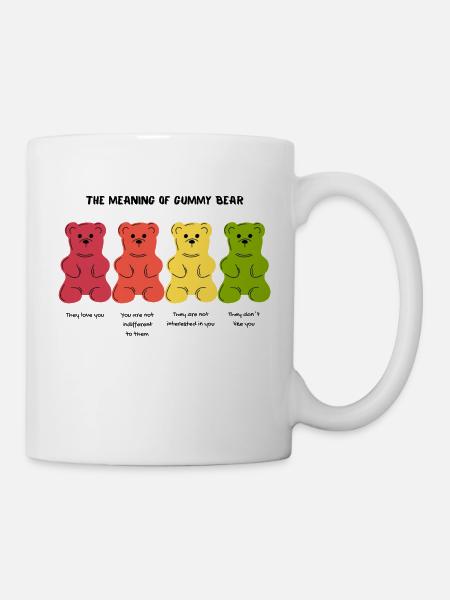 Gummy Bear - Mug - white