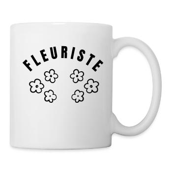 Collection Fleuriste - Profession - Mug blanc - blanc - Droite