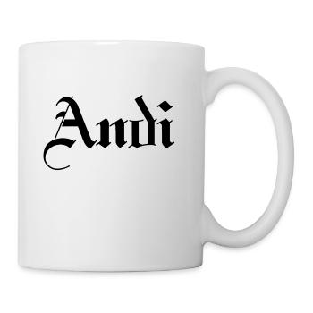 Andi - Tasse - Weiß - Rechts