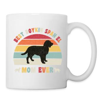 Best Boykin Spaniel mom ever dog lovers vintage - Mug - white - Right