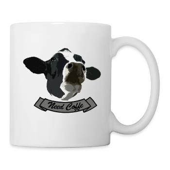 i need coffee - Tasse - Weiß - Rechts