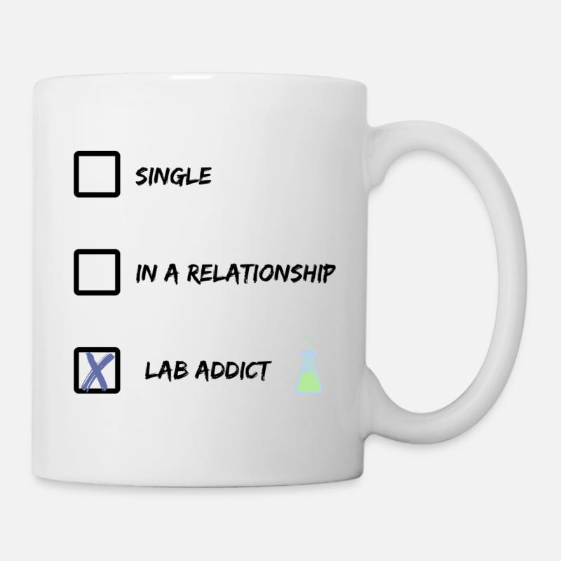 Laborsüchtiger - Tasse - Weiß