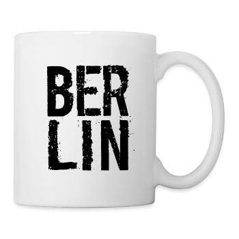 Berlin, Deutschland - Tasse - Weiß - Rechts