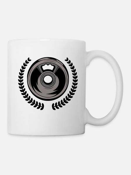 Power Lift - Tasse - Weiß