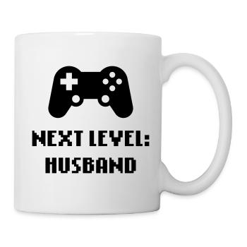 Next Level: Husband (Groom / Wedding) - Mug - white - Right