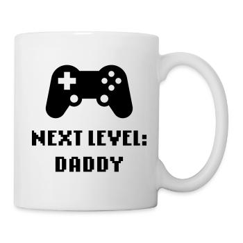 Next Level: Daddy (Dad / Expectant Father) - Mug - white - Right