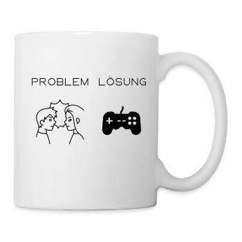 Gamer:in Geschenkidee - Tasse - Weiß - Rechts