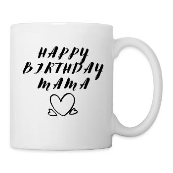 Joyeux anniversaire Maman Personne préférée Anniversaire - Mug blanc - blanc - Droite