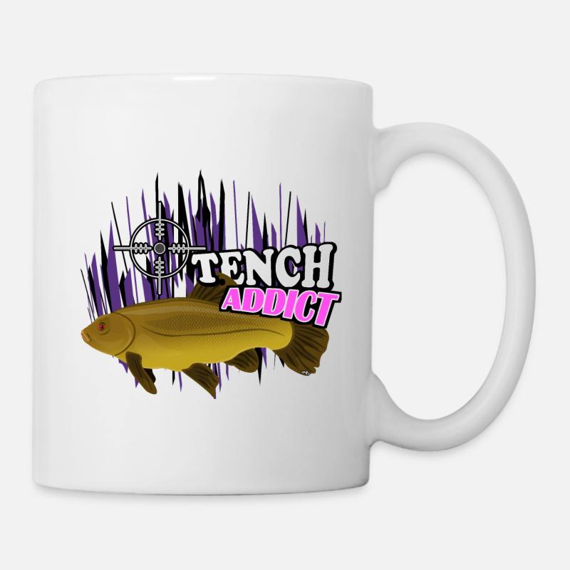 Schleie - Tasse - Weiß