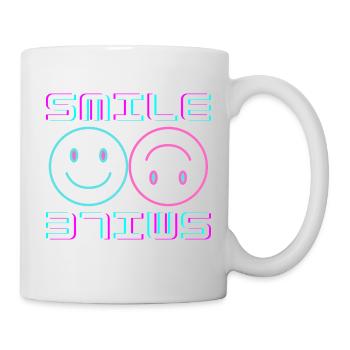Smile color - Tasse - Weiß - Rechts