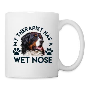 Berner Sennenhund - Tasse - Weiß - Rechts