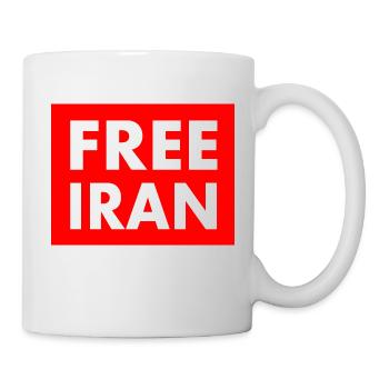 Free iran - Mug - white - Right