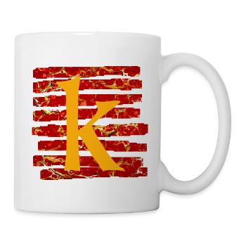 Bandes E 232 K - Mug blanc - blanc - Droite