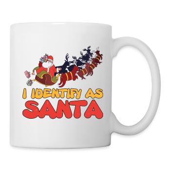 I Identify As Santa 6 - Mug - white - Right