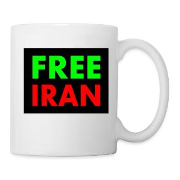 Free iran - Mug - white - Right