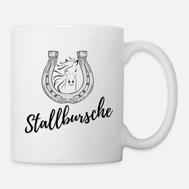 Stallbursche - Tasse - Weiß
