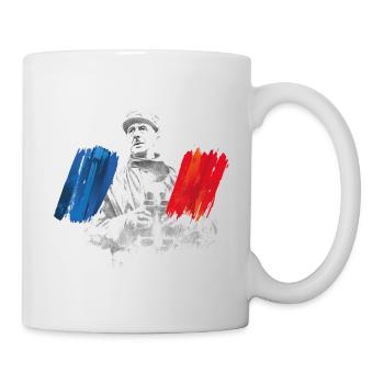 Allgemeines Frankreich - Tasse - Weiß - Rechts