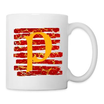 Bandes E 232 P - Mug blanc - blanc - Droite