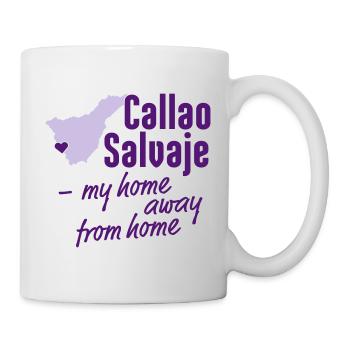 Callao Salvaje ma maison loin de chez moi - Mug blanc - blanc - Droite