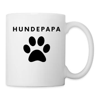 Hundepapa - Tasse - Weiß - Rechts
