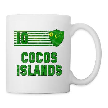 Cocos Islands Football Team - Mug - white - Right