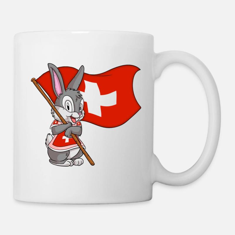 Lapin suisse - Mug blanc - blanc