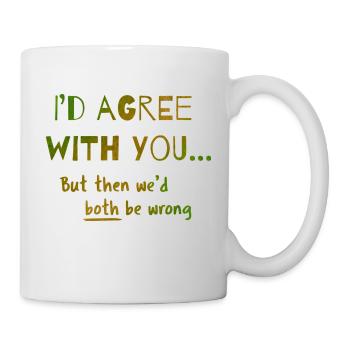 agree - Tasse - Weiß - Rechts