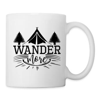 Hiking More - Mug - white - Right