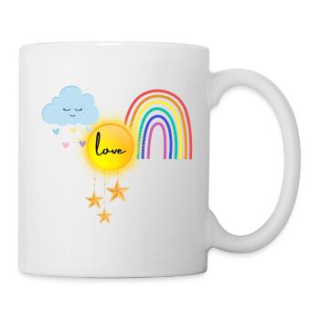 love - Linas first design - Tasse - Weiß - Rechts