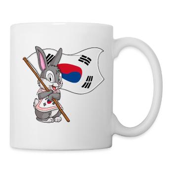South Korean Rabbit - Mug - white - Right