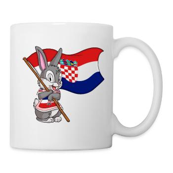 Croatia Rabbit - Mug - white - Right
