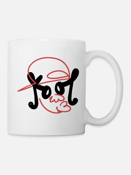 Hip Hop B-Boy Skater - Mug blanc - blanc
