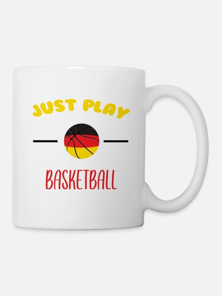 Basketball Deutschland - Tasse - Weiß