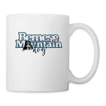 Berner Sennenhund - Tasse - Weiß - Rechts