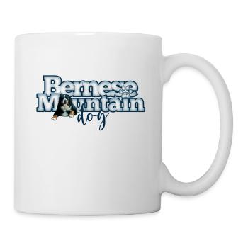 Berner Sennenhund - Tasse - Weiß - Rechts