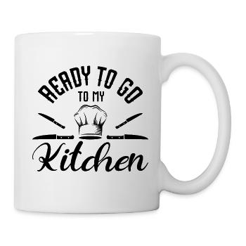 Koch Küchenchef Köche Küche Lustiger Spruch - Tasse - Weiß - Rechts