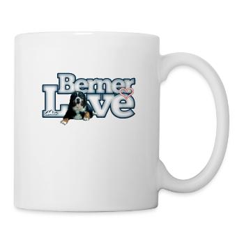 Berner Sennenhund - Tasse - Weiß - Rechts