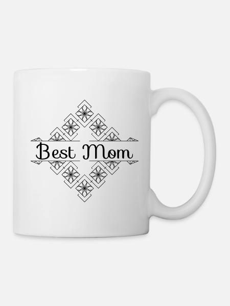 Best Mom - Tasse - Weiß