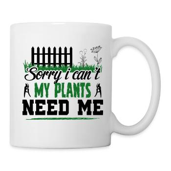 Hobby gardeners, fruit and vegetable gardeners - Mug - white - Right
