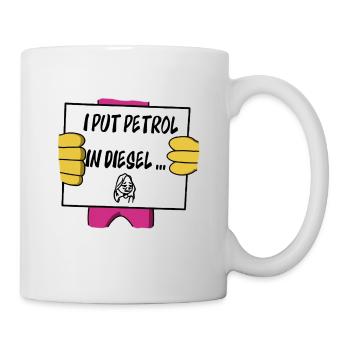 I put petrol in diesel! - Mug - white - Right