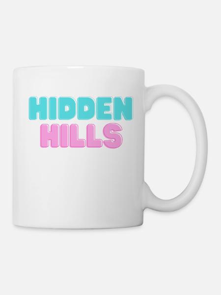 hidden hills 3 - Tasse - Weiß
