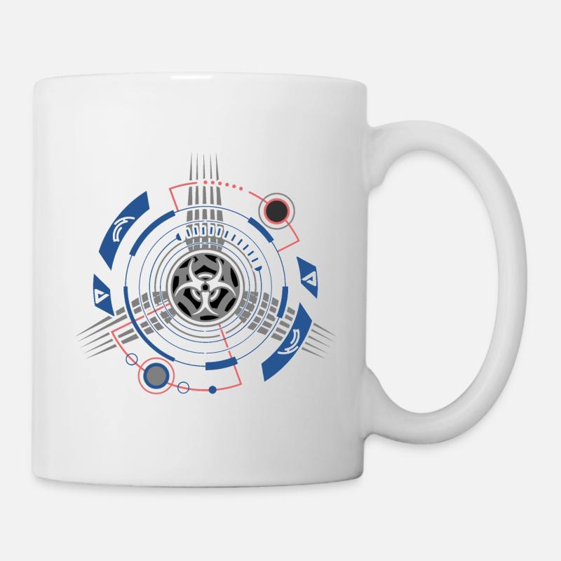 Tech Design Future Technology Geeks - Mug blanc - blanc
