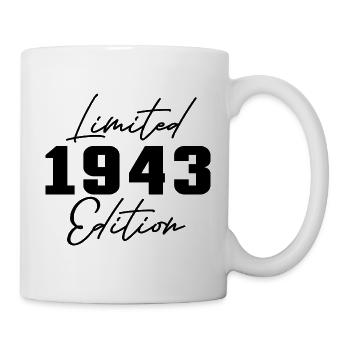 80e anniversaire Hommes Femmes Anniversaire 80 ans - Mug blanc - blanc - Droite