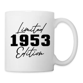 70. Geburtstag Männer Frauen Jubiläum 70 Jahre alt - Tasse - Weiß - Rechts