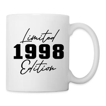 25th Birthday Men Women Anniversary 25 Years Old - Mug - white - Right