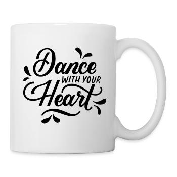 Dance With Your Heart - Mug - white - Right