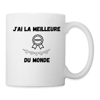 best mom - Mug blanc - blanc - Droite