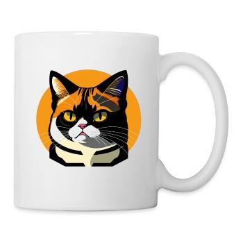 Chat - Mug blanc - blanc - Droite